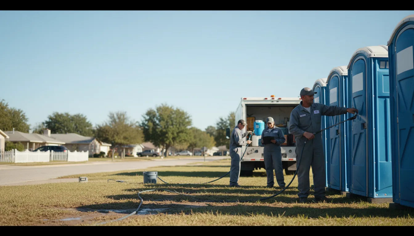 Long-Term Portable Toilet Rental in Powhatan, LA near me